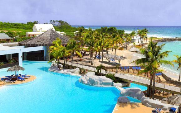 Romantique Et Bel Appartement En Bord De La Mer, Piscine Surveillee Et Belle Plage A 50M Saint-Francois  Exterior photo